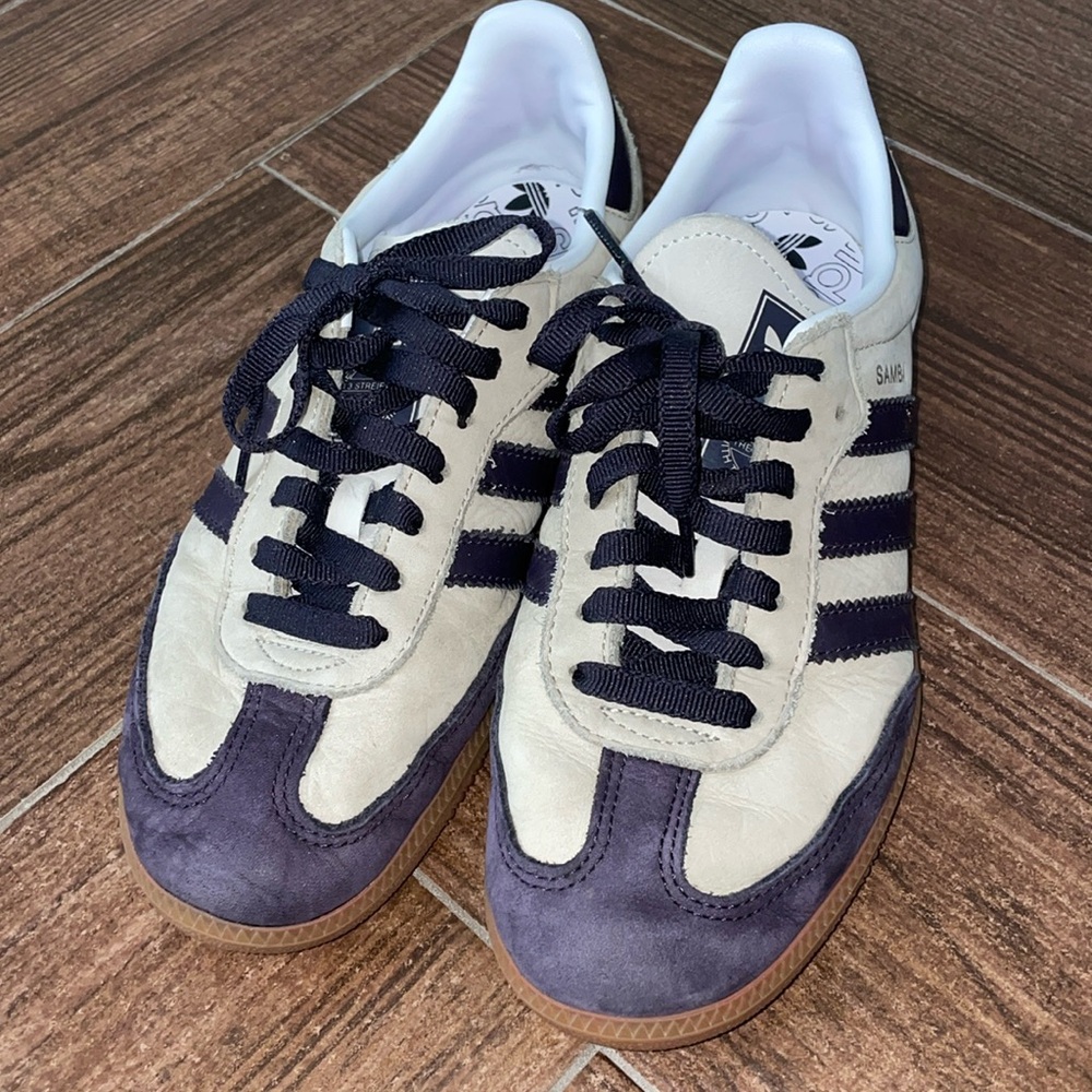EUC Adidas Sambas OG Putty Grey Women’s 8.5, Men’s 7